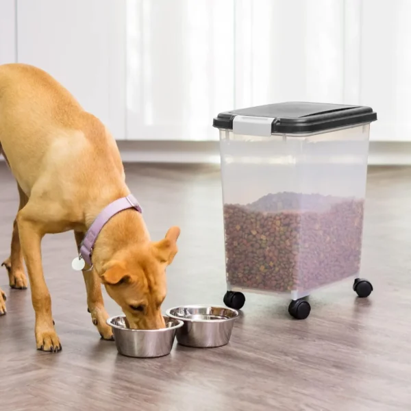 pet food storage for dogs cats bird and other pet food - SavingsWithStyle
